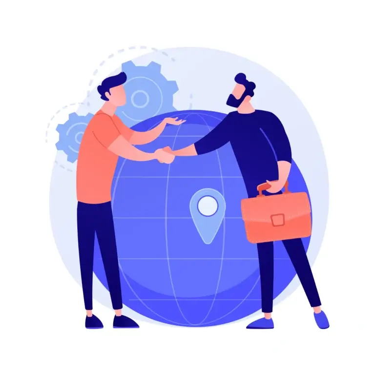 Platinum Peptides Global Research Partnership Illustration.